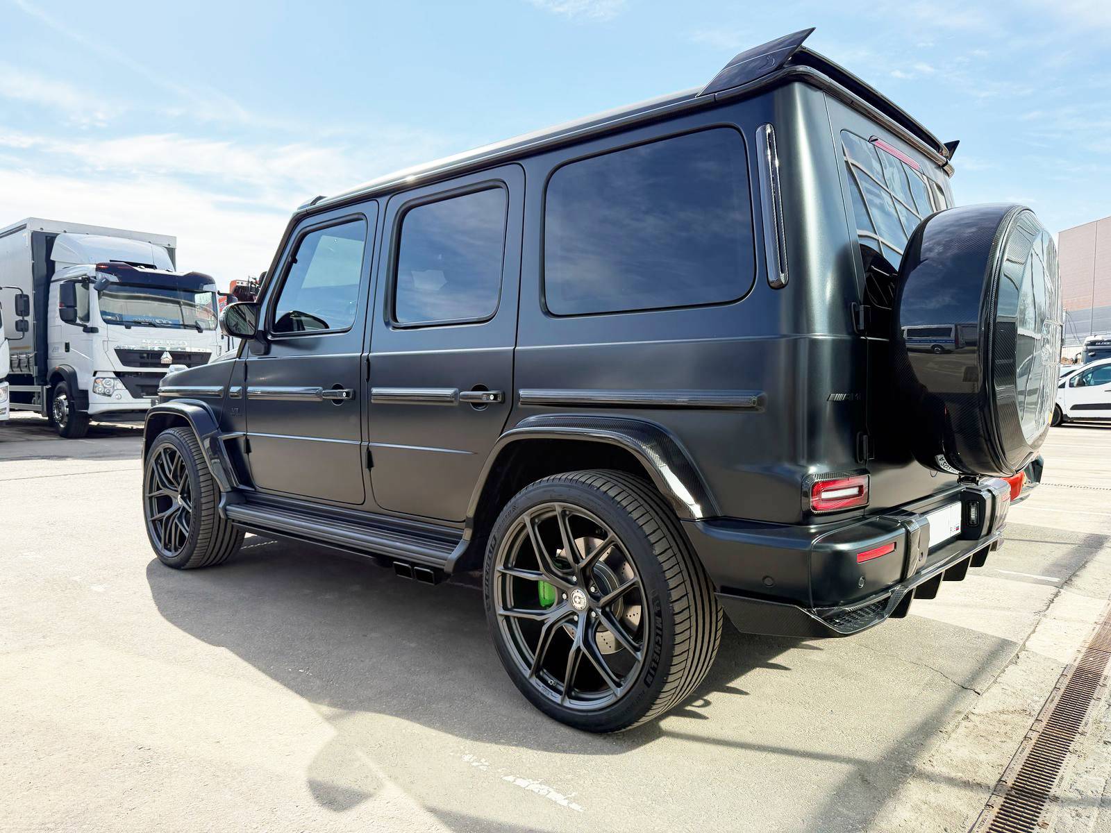 Mercedes G-Class G63 AMG на 23" кованых дисках нашего производства фото 4